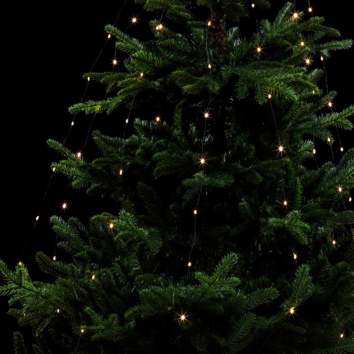 S&eacute;rie luminosa de natal branco quente 200 leds 1,65m