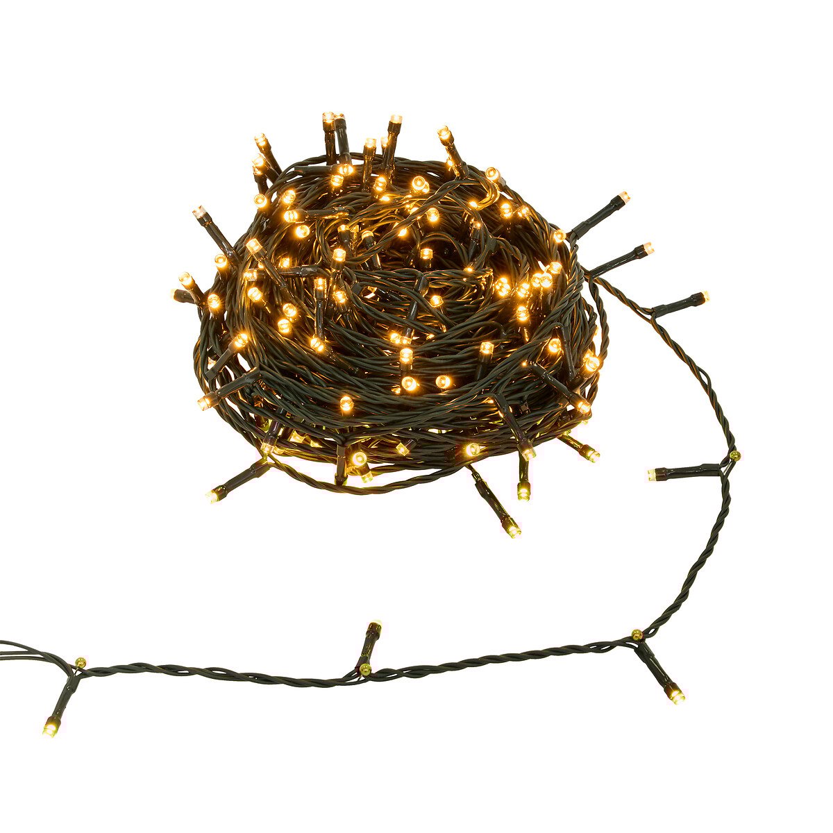 Série de natal branco quente 200LED 20M