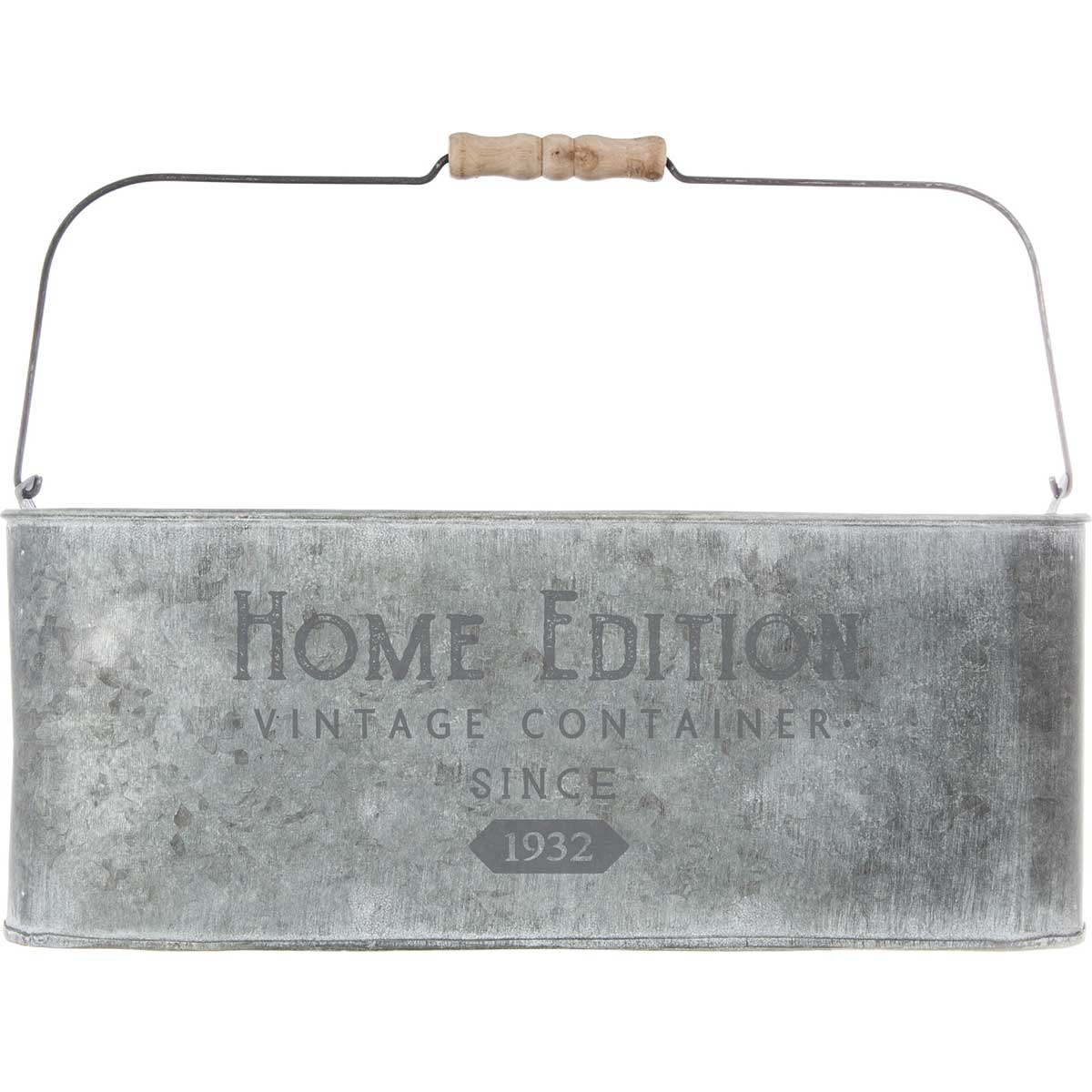 Vaseira HOME EDITION cinza em zinco
