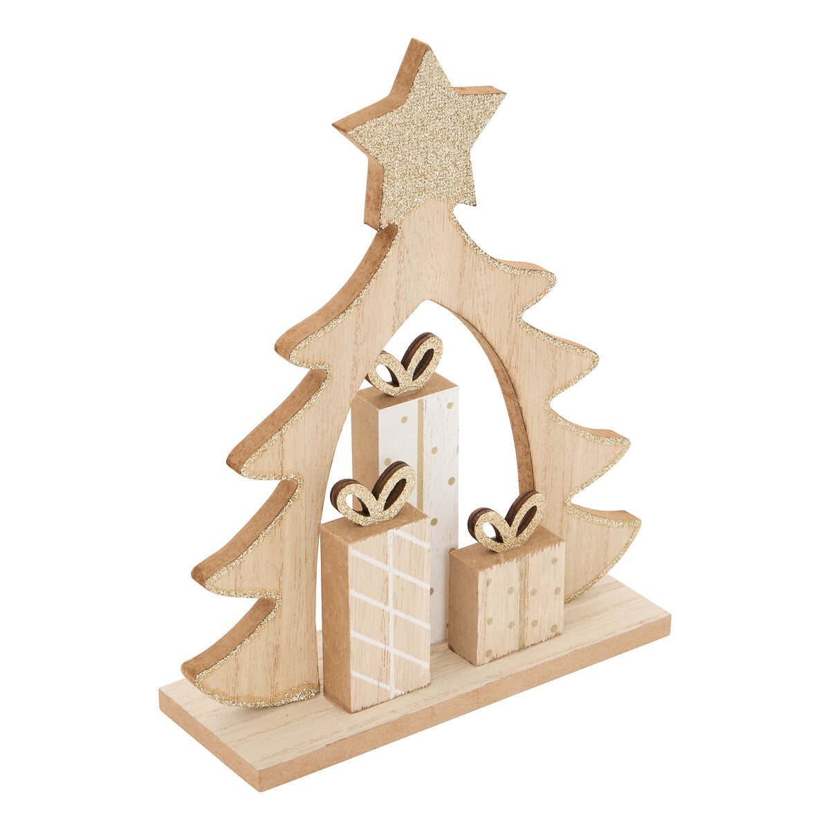 Decora&ccedil;&atilde;o natalicia com &aacute;rvore de natal 21cm