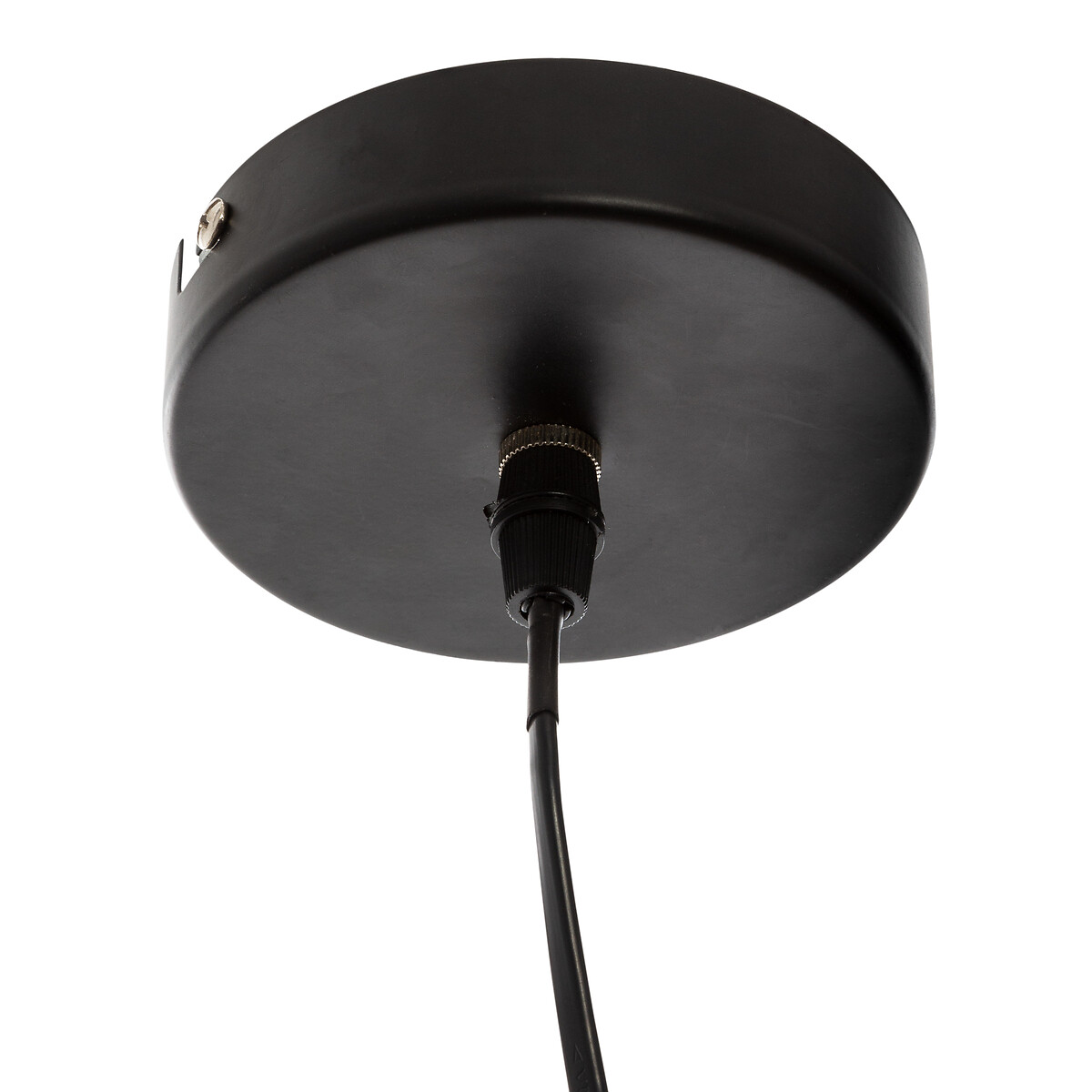 Candeeiro de teto DESY em metal preto