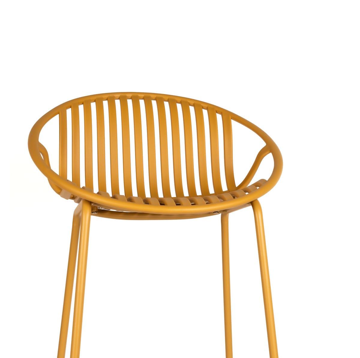 Banco bar CLAY amarelo 99cm