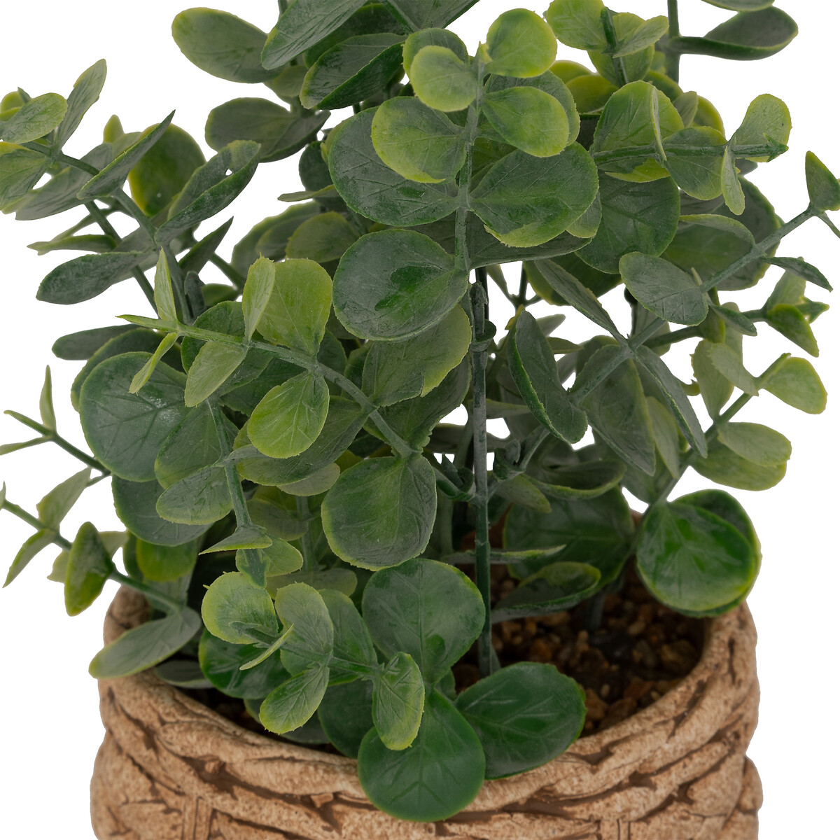 Vaso com eucalipto artificial JAYE 27cm