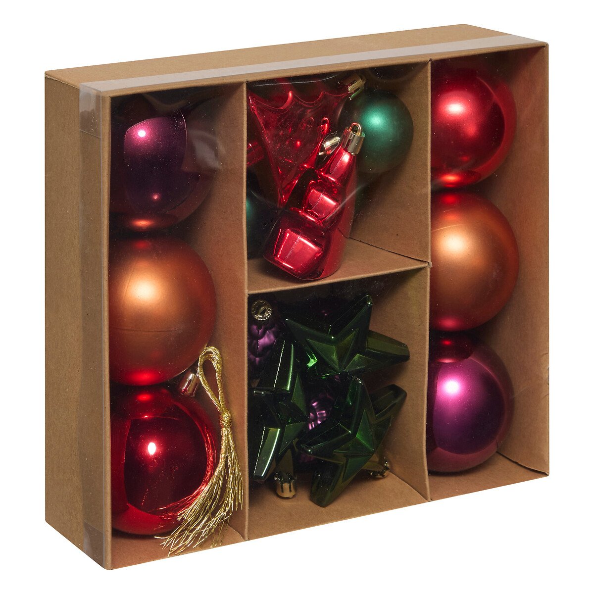 Conjunto de 20 bolas para decoração árvore