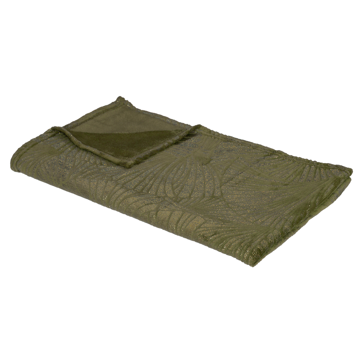 Manta dore verde caqui 125x150cm