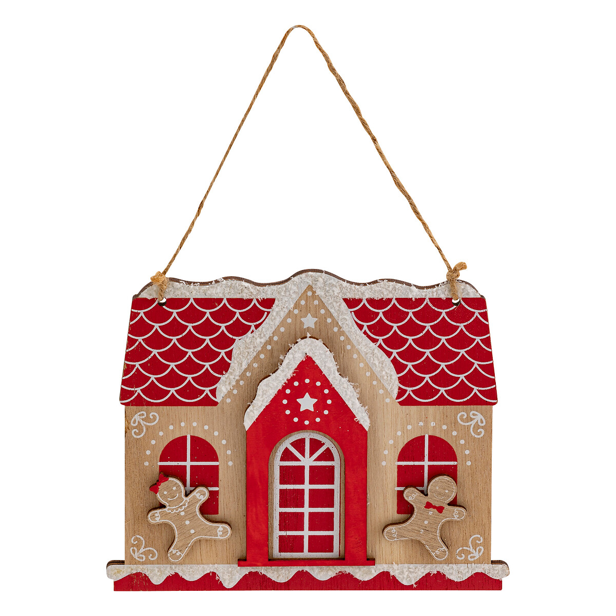 Pendurante casinha gengibre 15cm