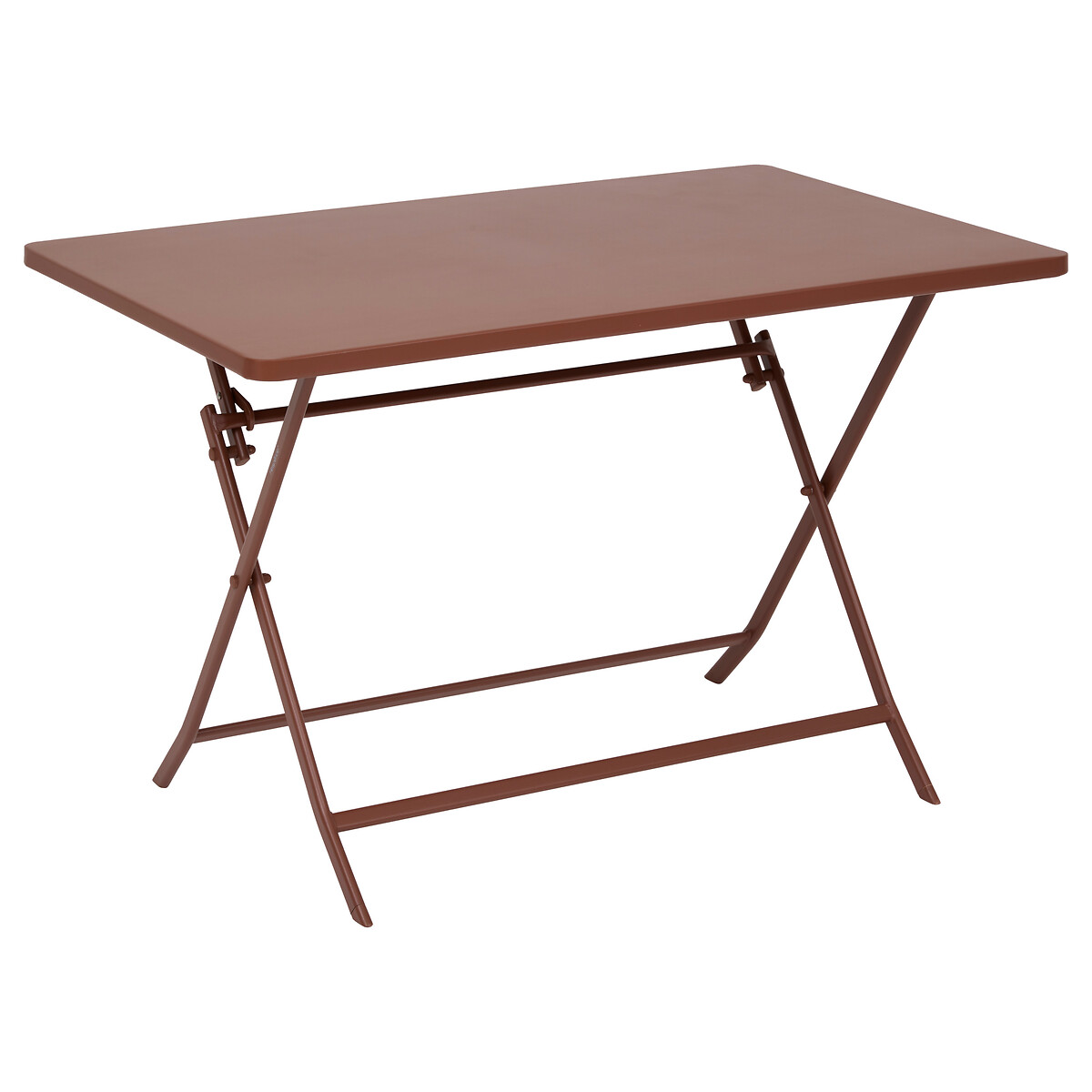 Mesa dobr&aacute;vel GREENSBORO rectangular acajou