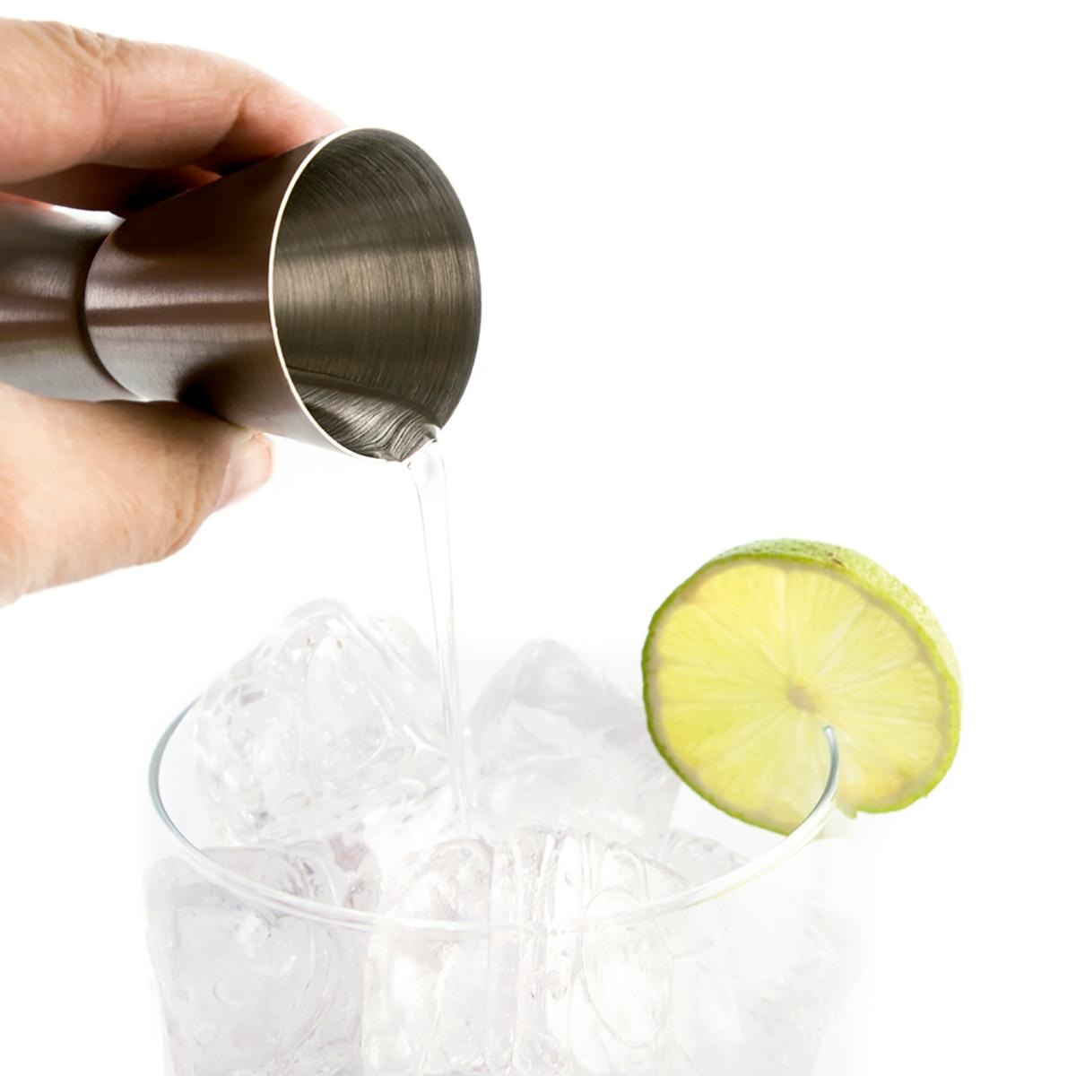 Medidor duplo para cocktail