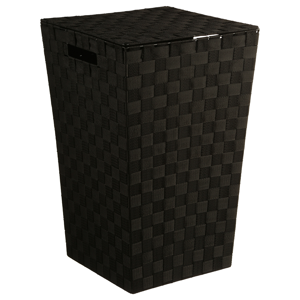 Cesto de roupa wc preto
