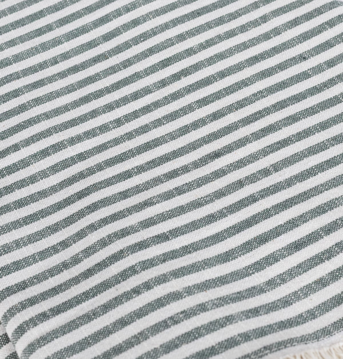 Toalha de mesa SLUB STRIPES verde 140x240cm