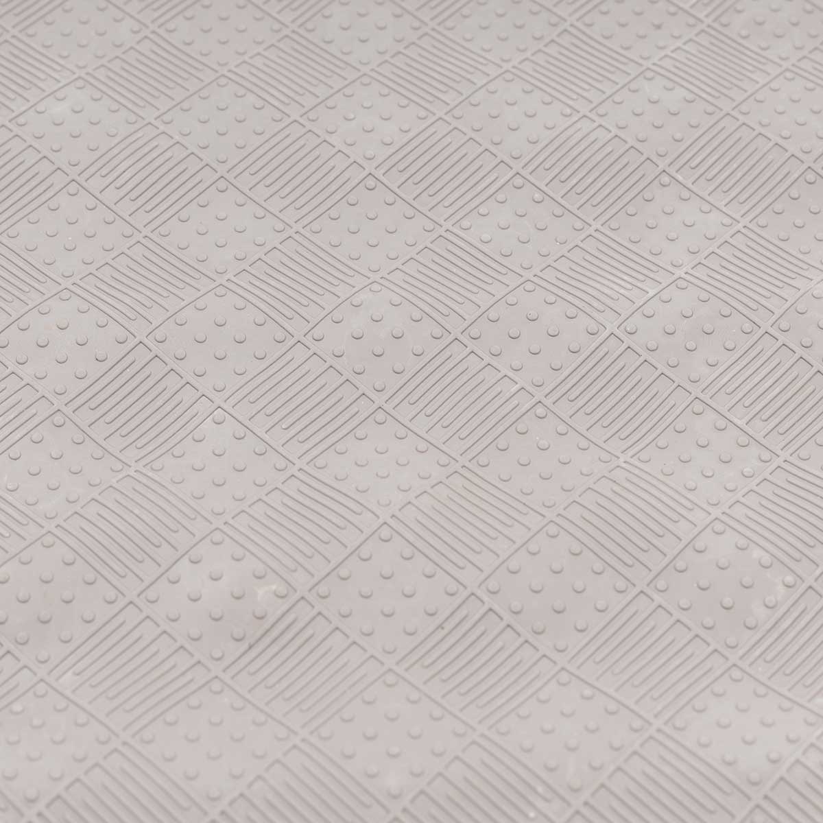 Tapete WC Antiderrapante Taupe 53x53cm