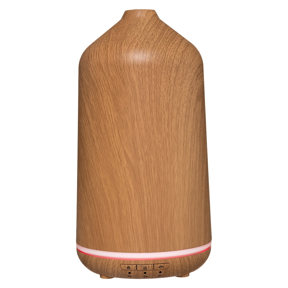 Difusor castanho em madeira com led 250ml