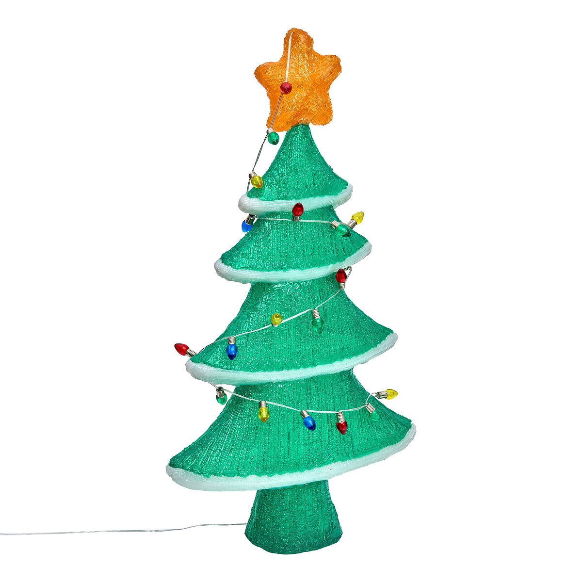 &Aacute;rvore de Natal luminsa com 110 leds