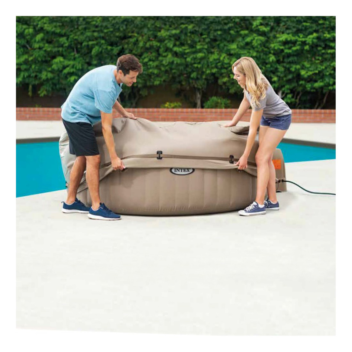 Cobertura para spa Intex  198cm,  Cobertura para spa Intex  198cm