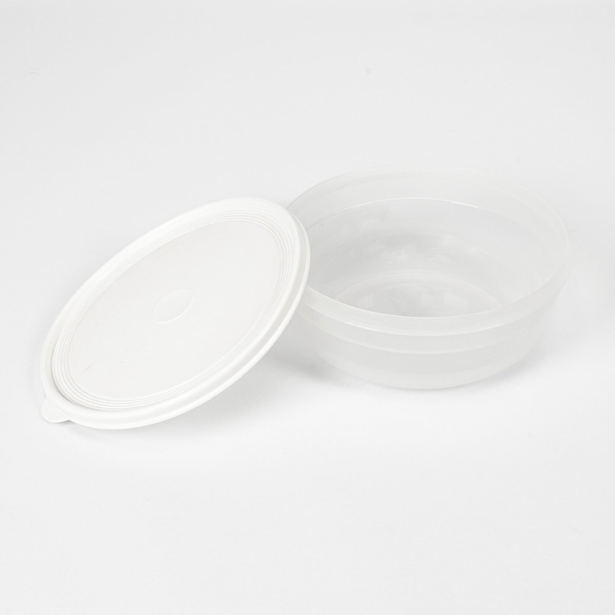 Caixa redonda com tampa branca 2,8l