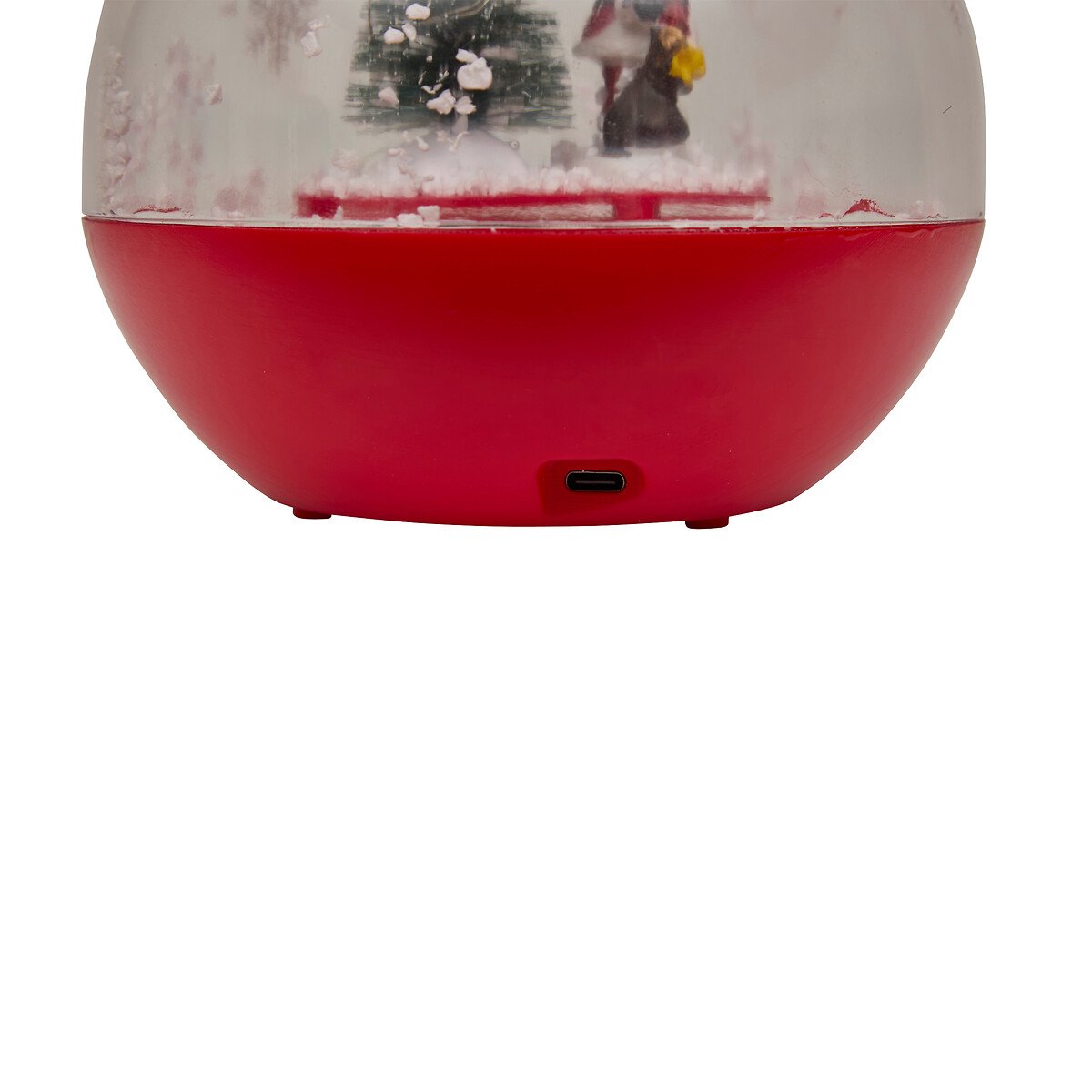 Lanterna com pai natal 17cm