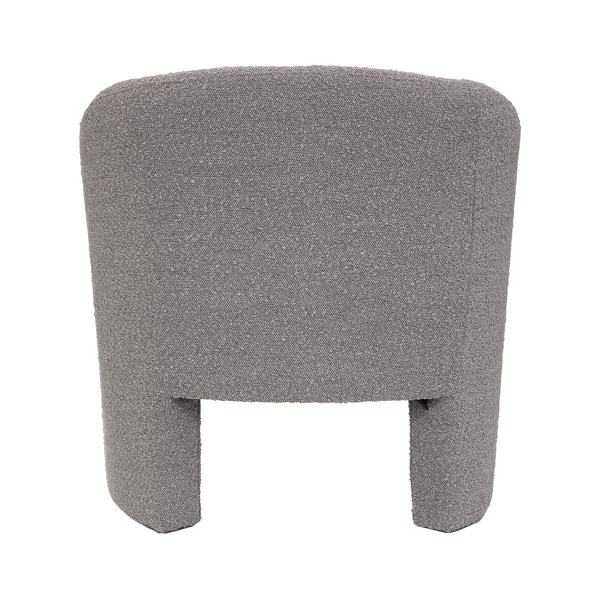 Poltrona kunjo de pelo cinza