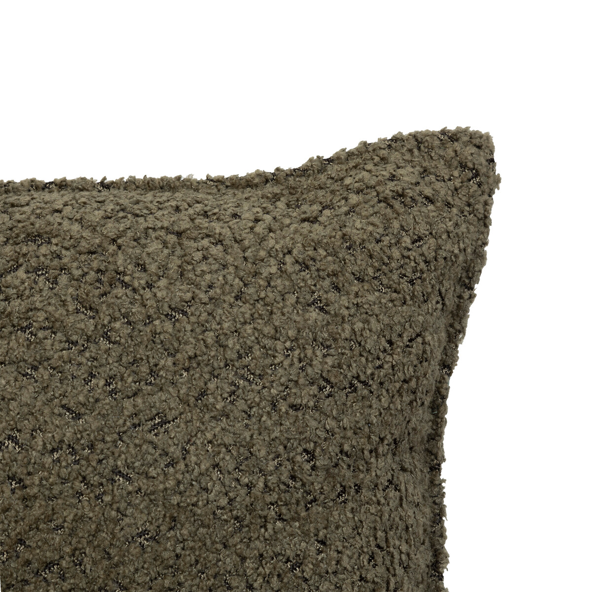 Almofada AUTOMNE bouclette verde caqui 30x50cm,  Almofada AUTOMNE bouclette verde caqui 30x50cm