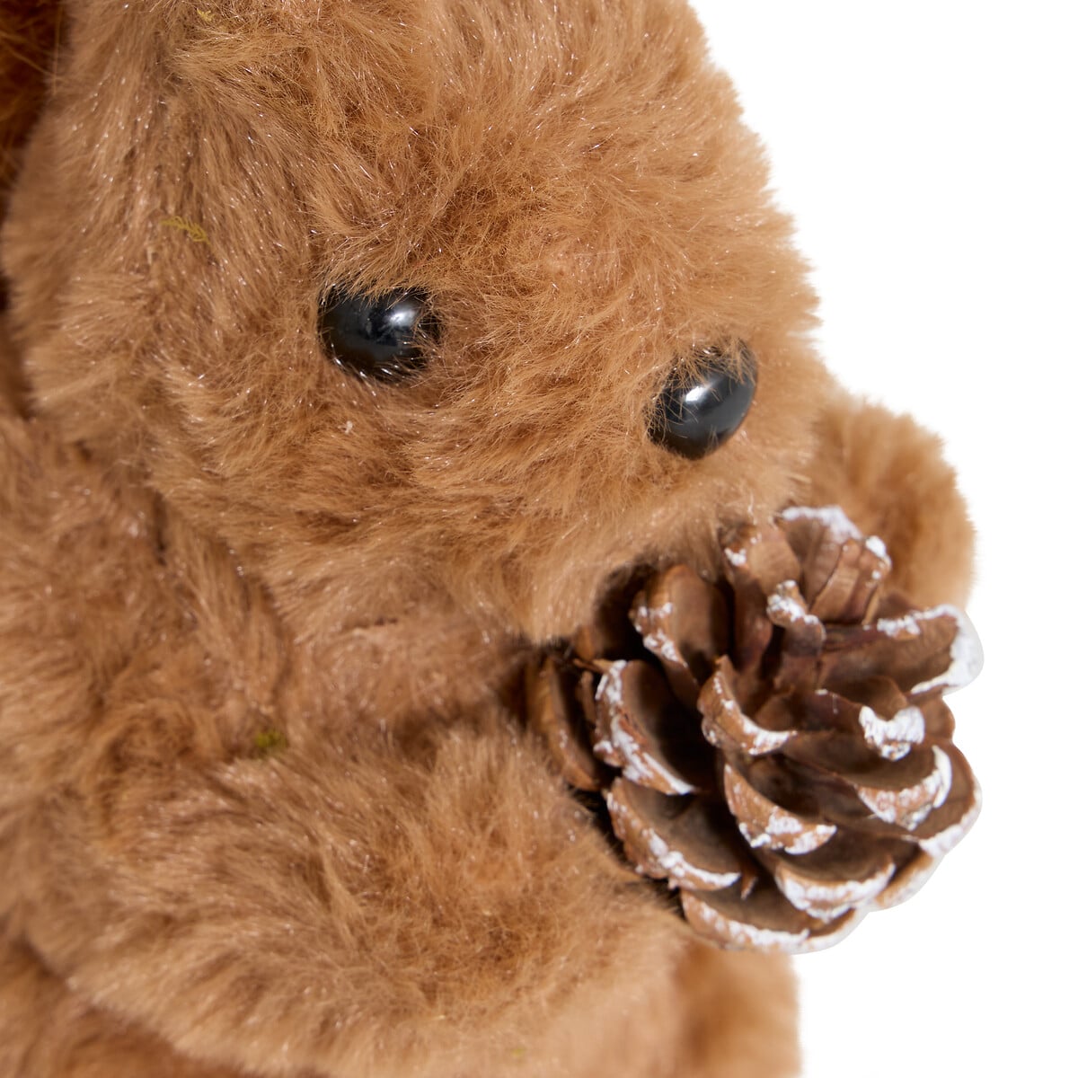 Figura Esquilo com pinha 17cm