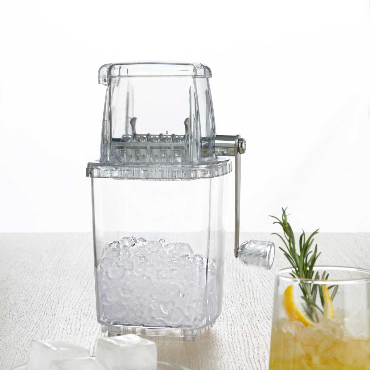 Picador de gelo manual