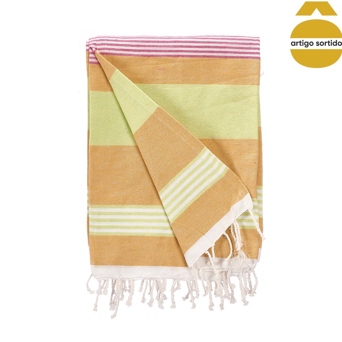 Toalha de praia riscas
