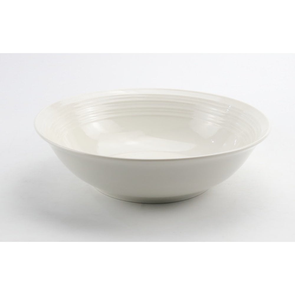 Saladeira branca PURE em porcelana 23cm,  Saladeira branca PURE em porcelana 23cm