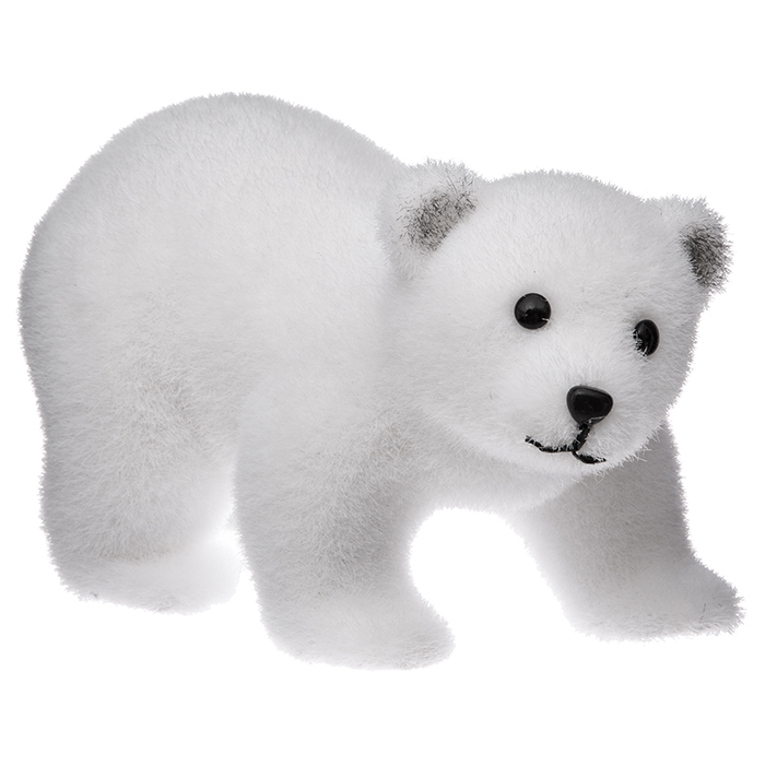 Urso polar branco 21cm