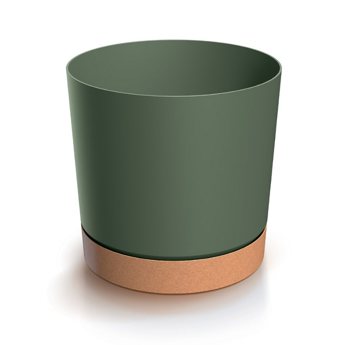 Vaso TUBO PM verde 33cm