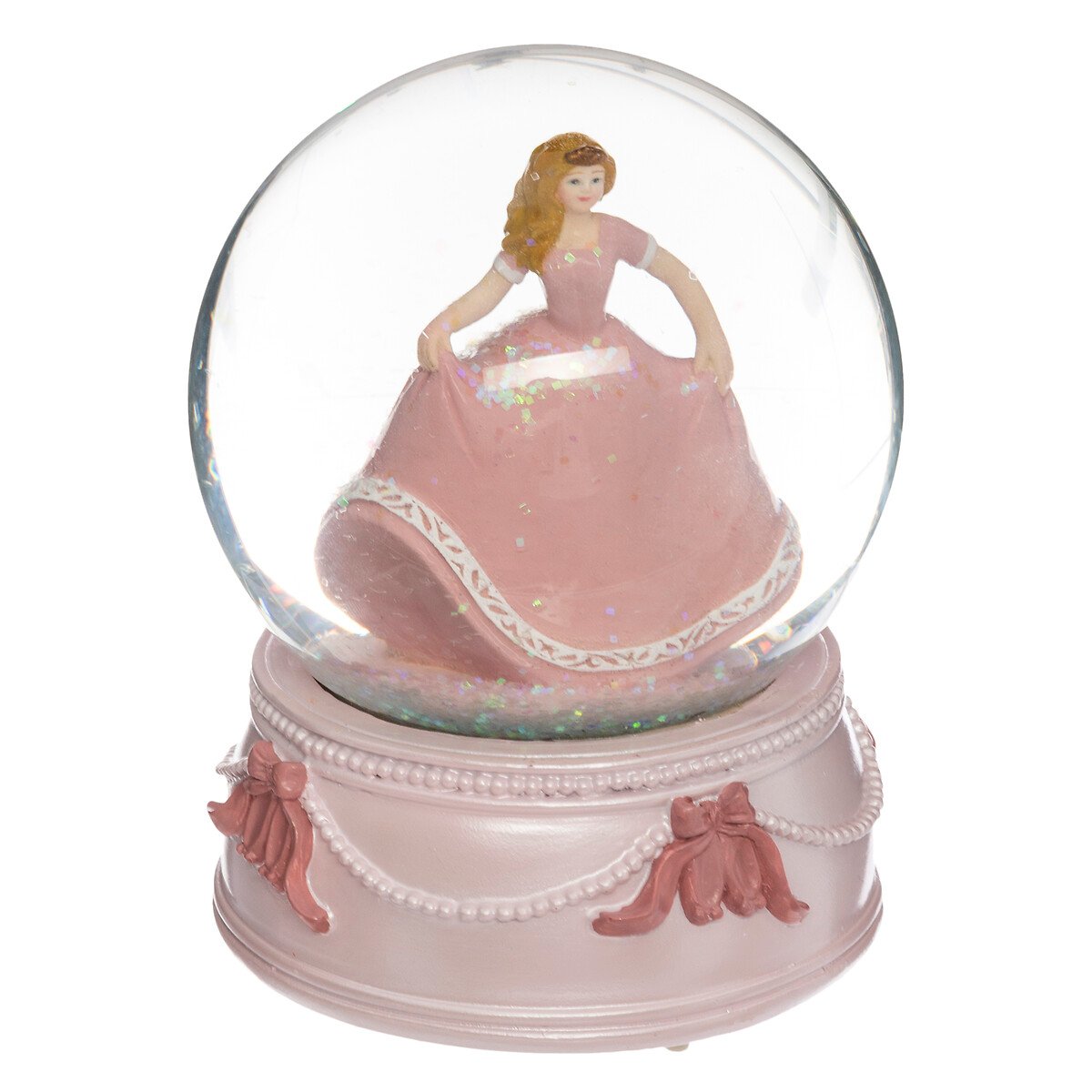 Globo de neve princesa musical