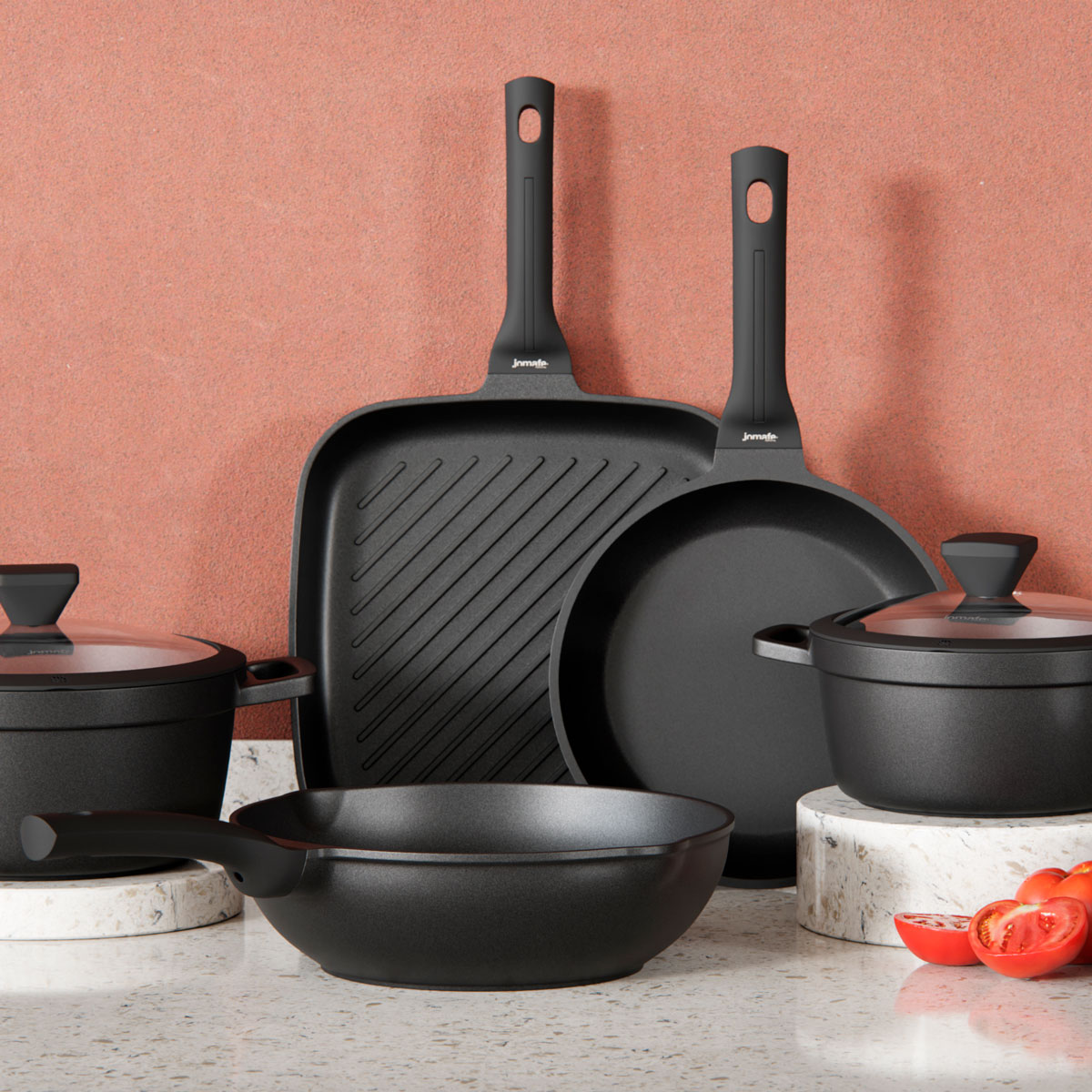 Wok SIGMA preto 28cm