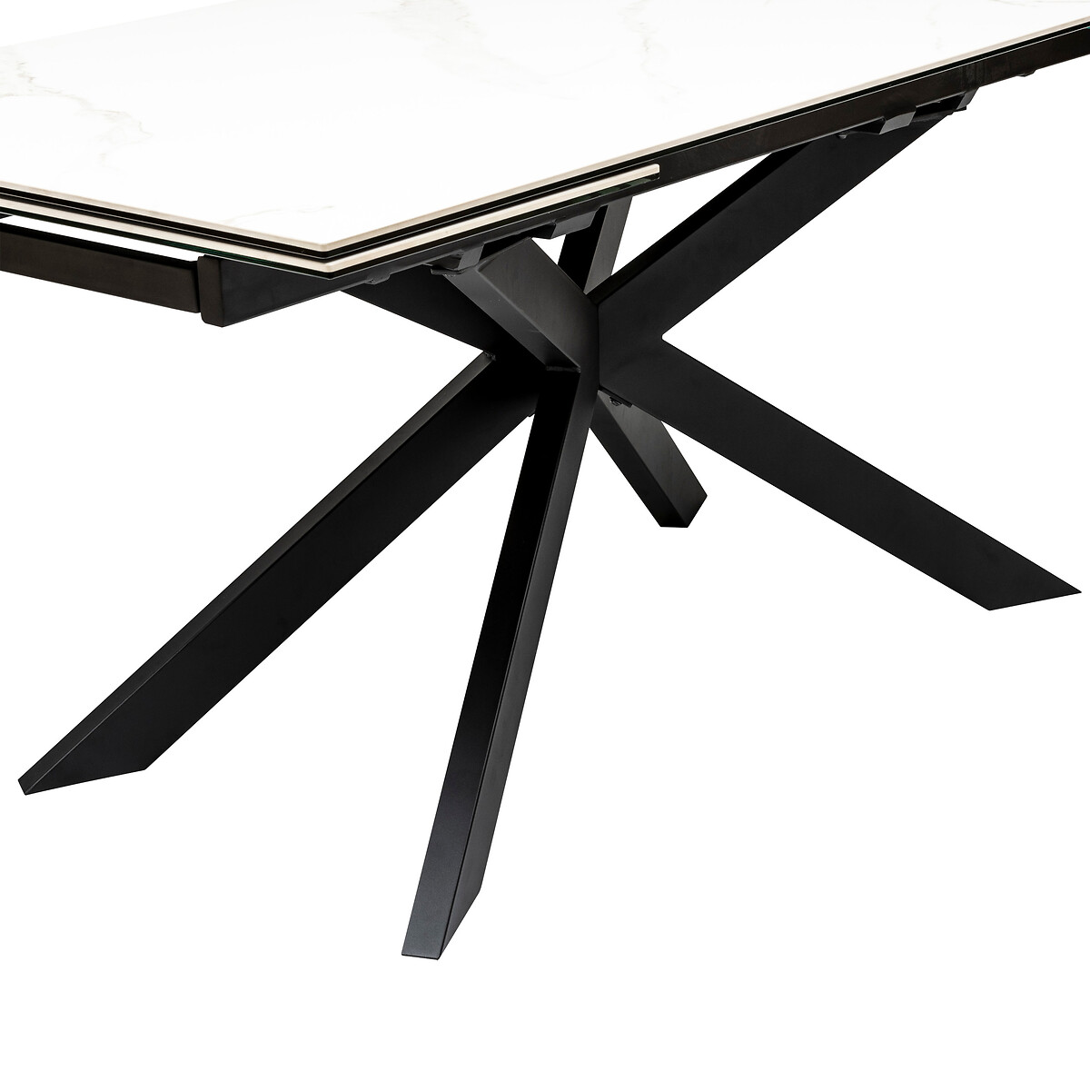 Mesa de jantar extensível BOOT efeito mármore