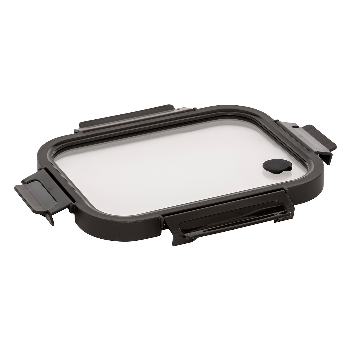 Caixa herm&eacute;tica retangular CLIPEAT de vidro 1,8l