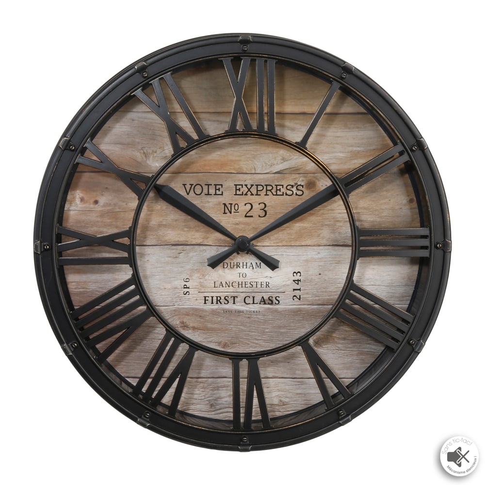 Rel&oacute;gio de mesa decorativo VINTAGE