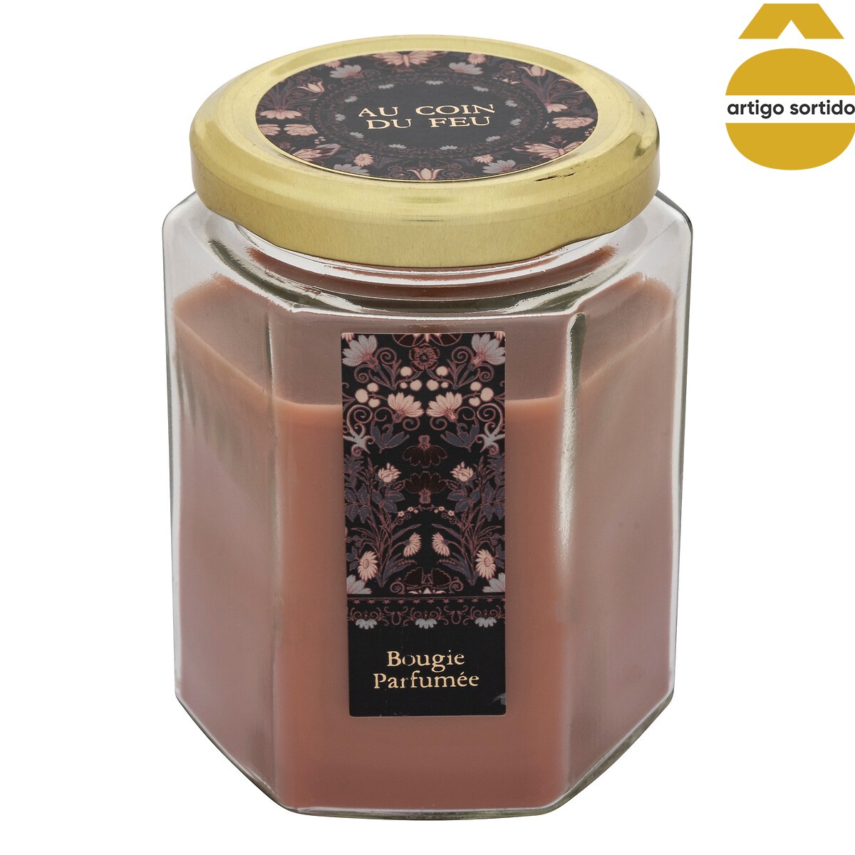 Vela perfumada em frasco vidro LIT