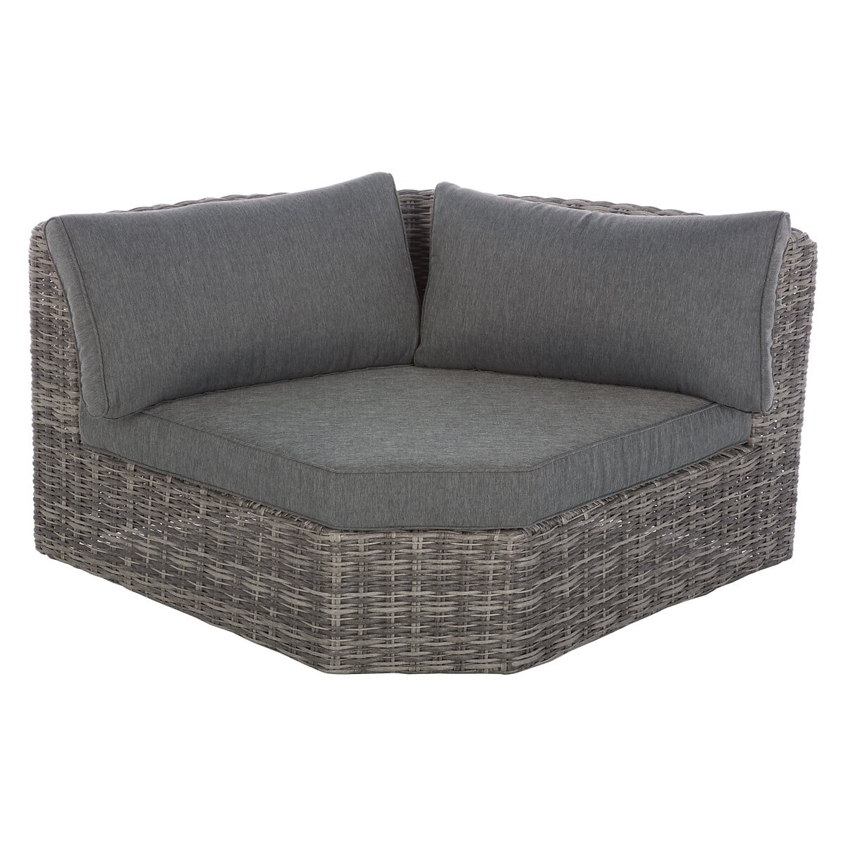Conjunto de jardim MOOR&Eacute;A TERRE d'ombre em rattan sint&eacute;tico