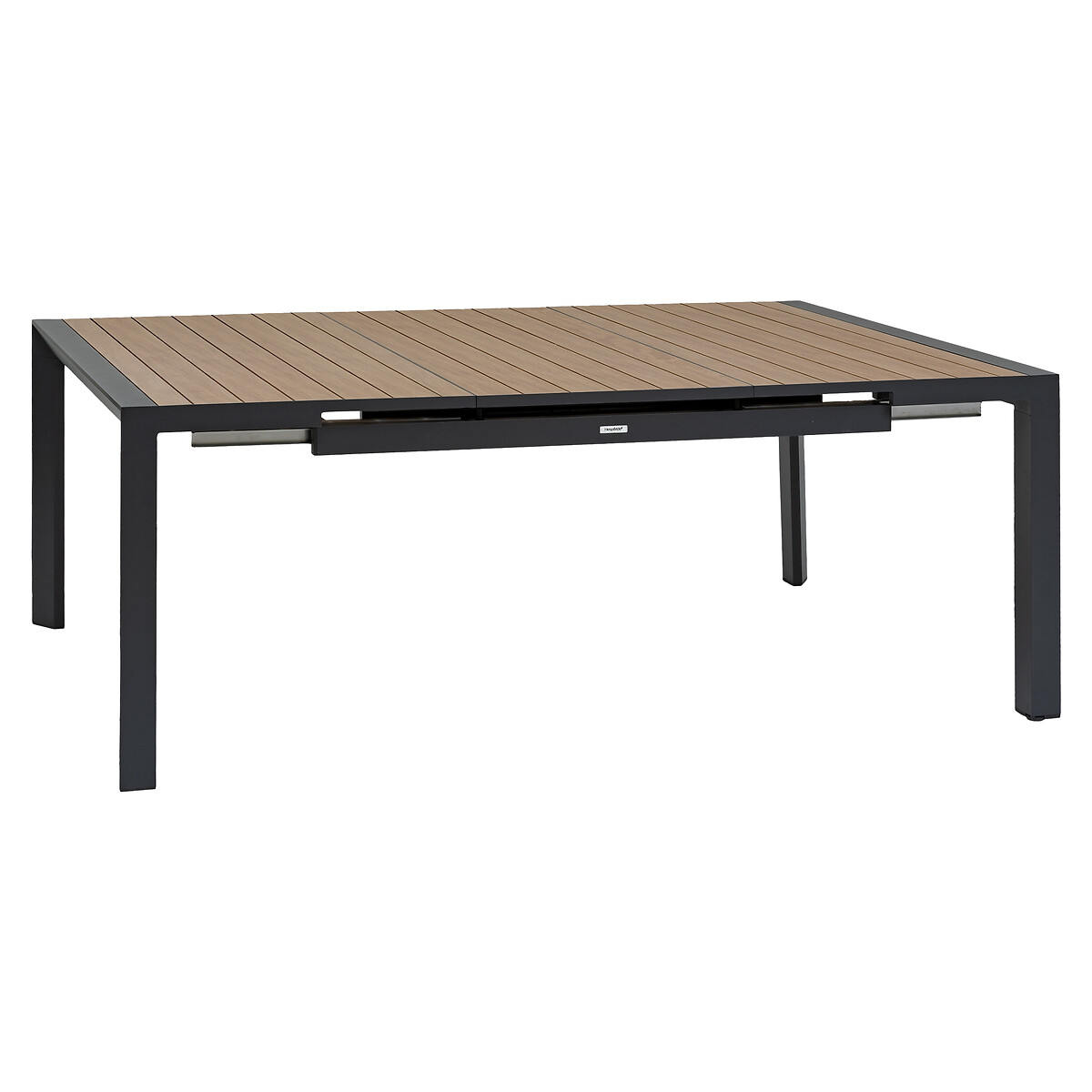 Mesa extens&iacute;vel autom&aacute;tica EVASION castanho 142-202cm