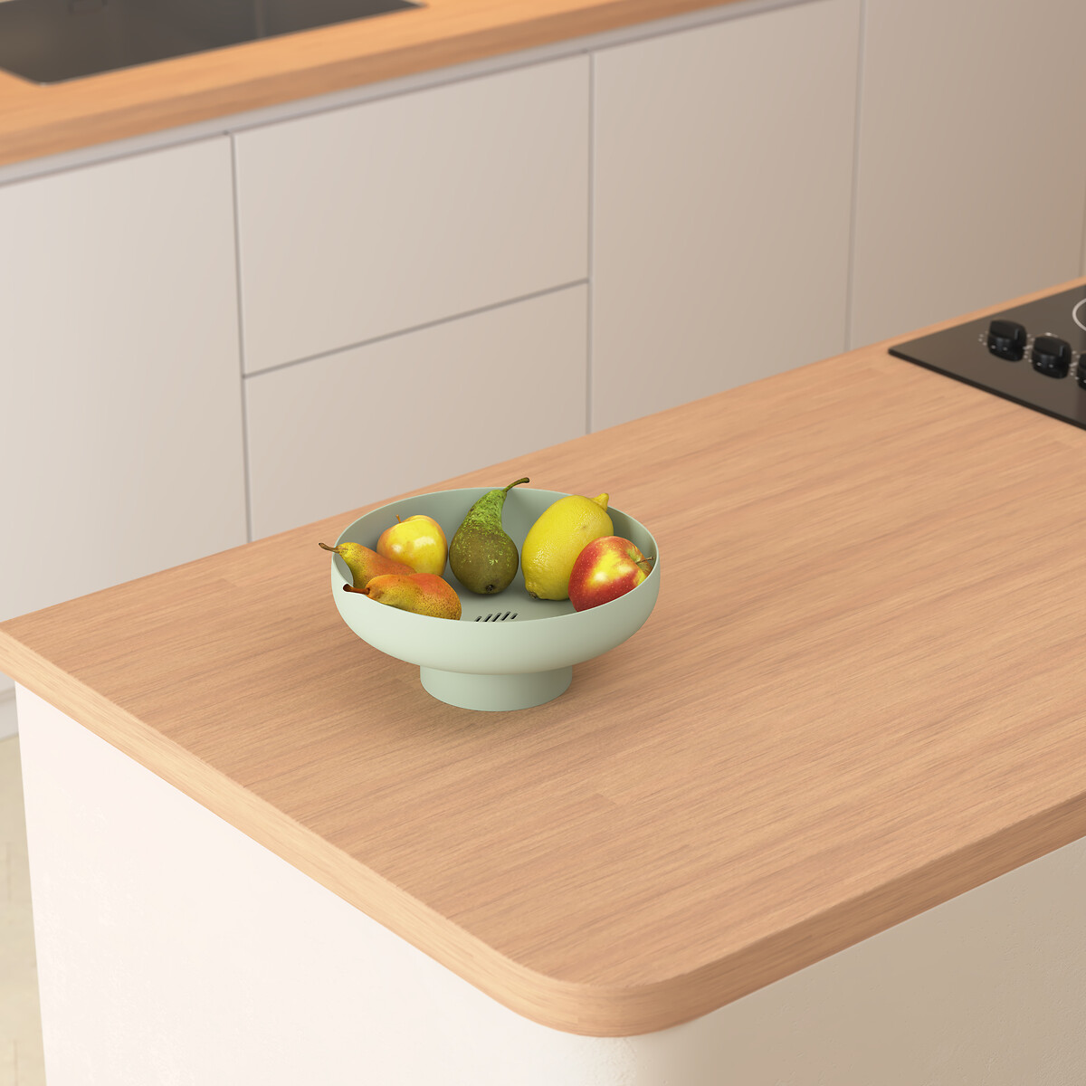 Fruteira POLY verde 26cm