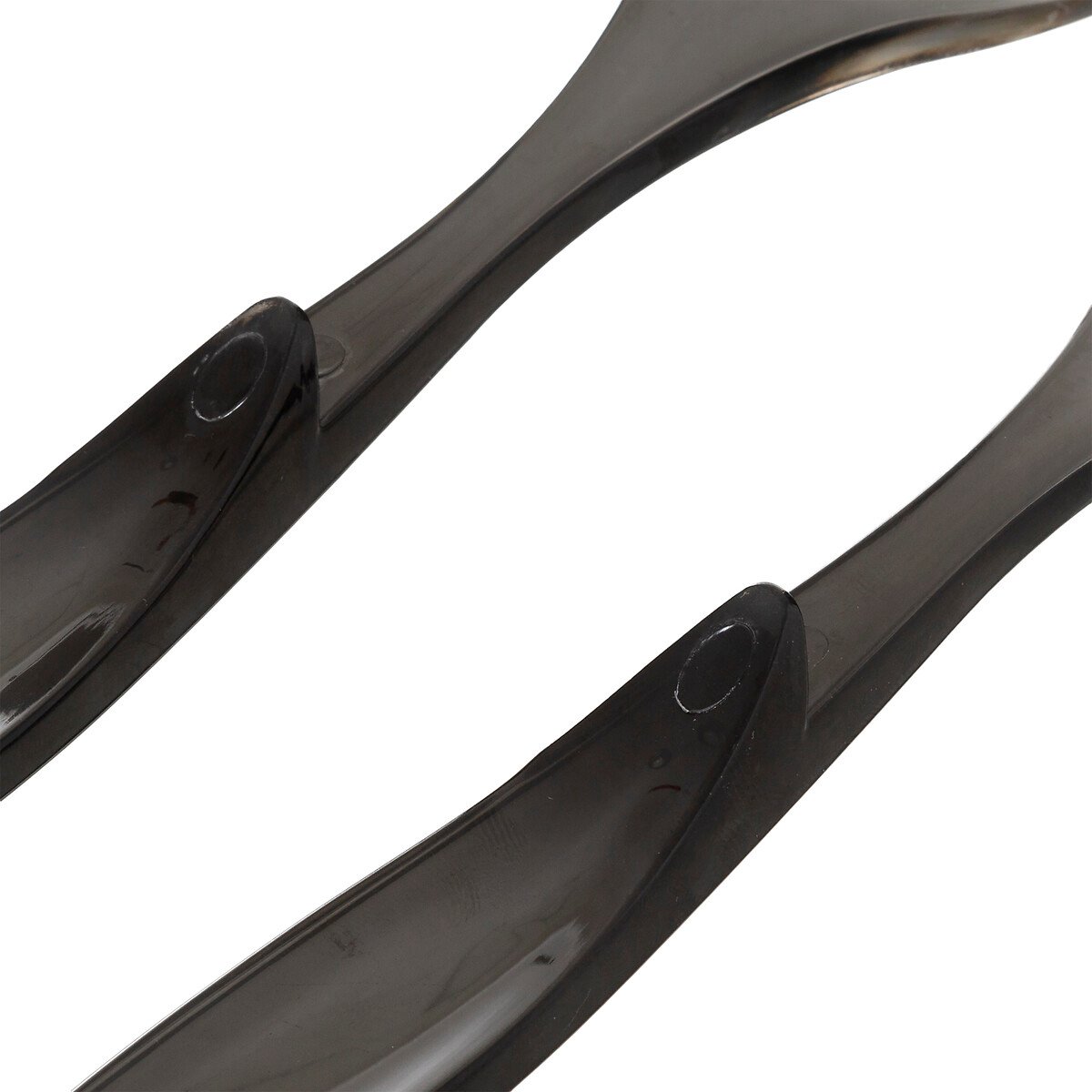 Conjunto de 2 talheres cinza para salada