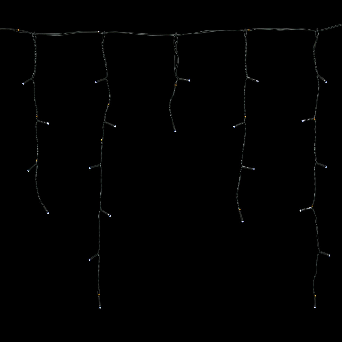 Cortina de natal 180LED branco frio 720cm