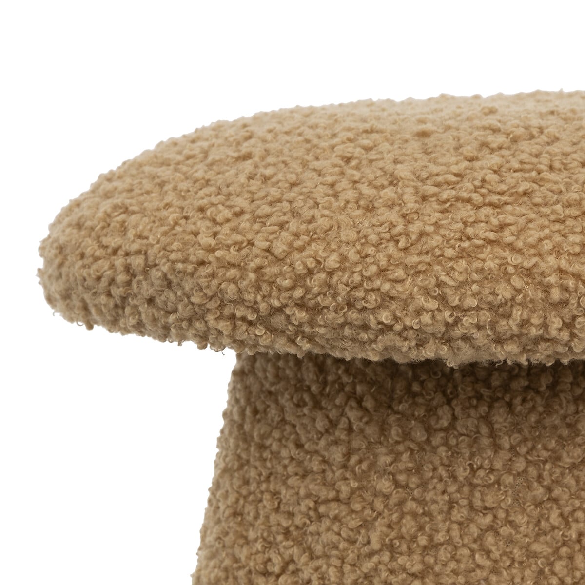 Pufe FERME em forma de cogumelo castanho
