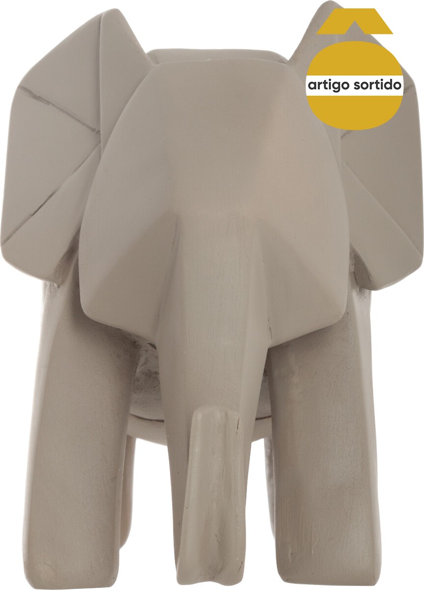 Elefante decorativo origami