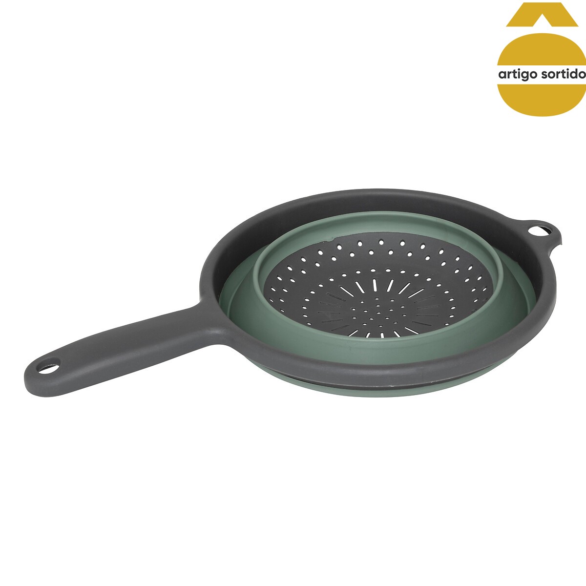 Escorredor legumes retr&aacute;til