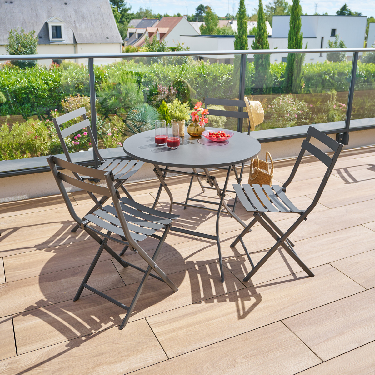 Cadeira Dobr&aacute;vel Greensboro Graphite