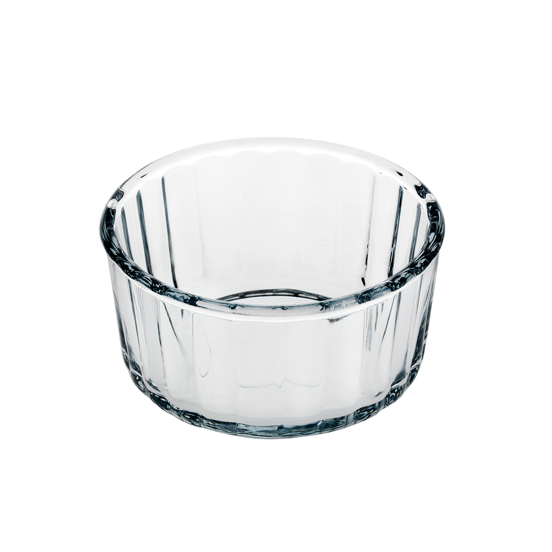Forma para souffl&eacute; 110mm em vidro