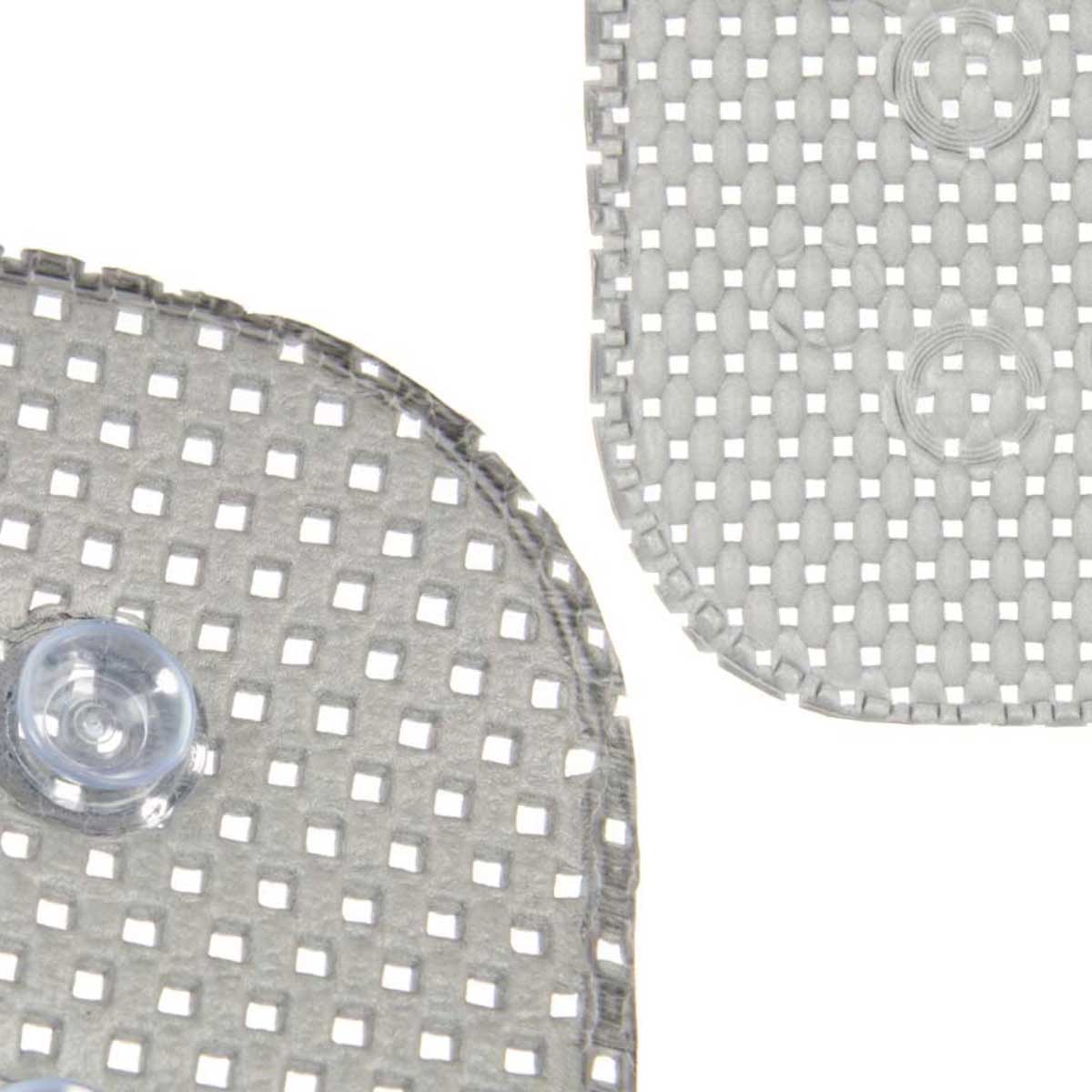 Tapete wc antiderrapante cinza 40x69cm