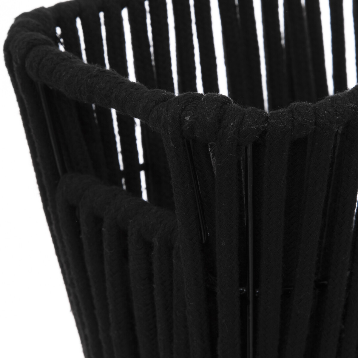 Cesto arruma&ccedil;&atilde;o wc preto