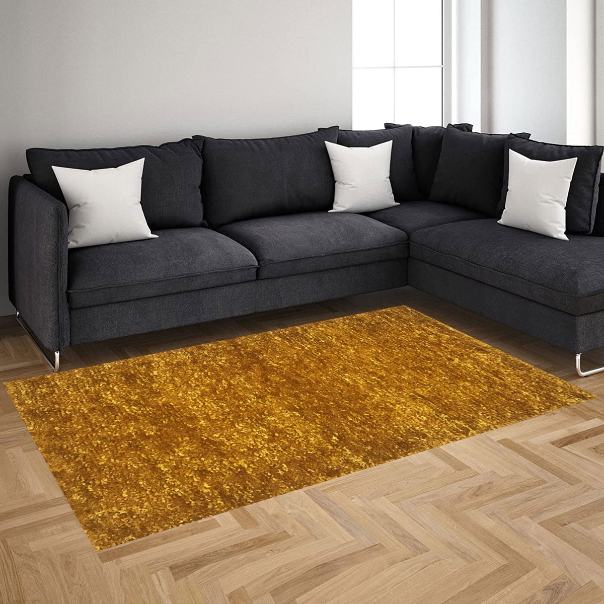 Tapete LUX amarelo 140x190cm