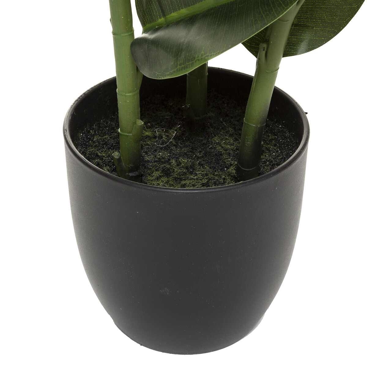 Planta ficus verde escura artificial 120cm