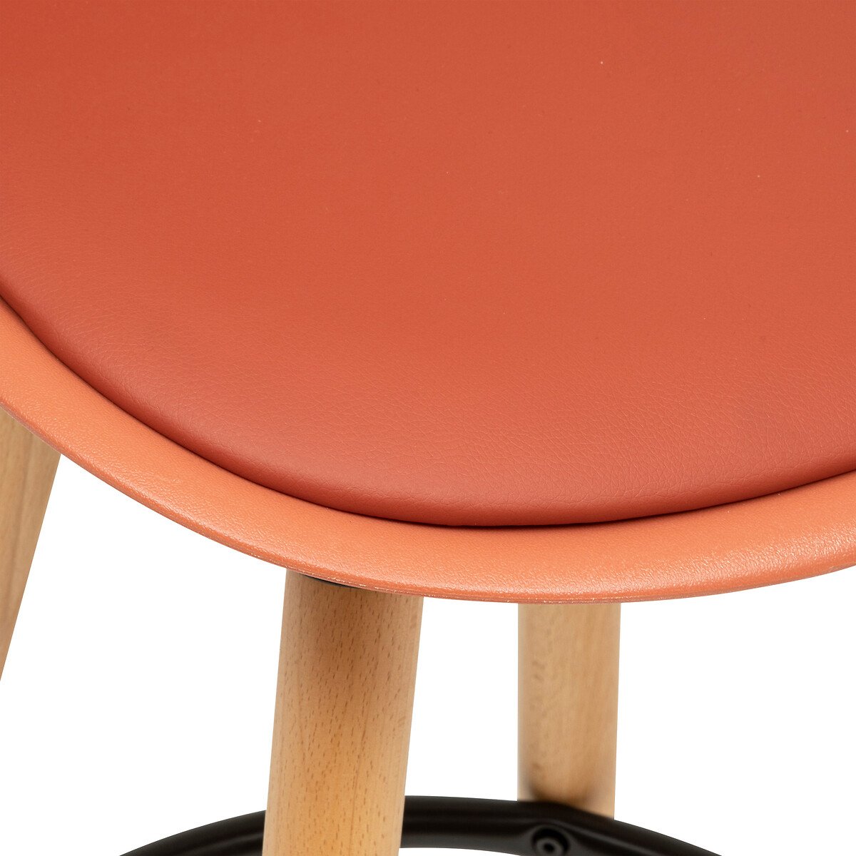 Banco de bar MAXON terracotta 91,5x43x39,5cm
