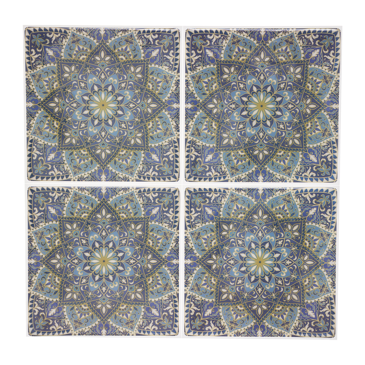 Sticker de mosaico azul 26x26cm